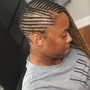 "Lemonade" Side Braids