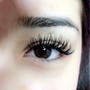 Volume different lash tech fill