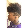 Big chop/ cut correct/style cut