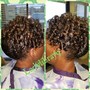 Silk Press (Natural Hair)