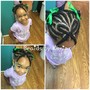 Kids individual braids (no extensions)