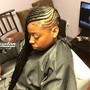 Small Feedin + Box Braids