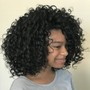 Silk Press (Natural Hair)