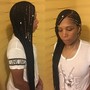 Small Knotless Braids (Mid Back Length)