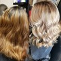 Balayage short hair