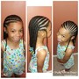 "Ponytail" Feed-In Braids