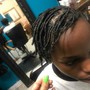 Ear Length retwist and style