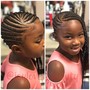 Basic Cornrows (no hair added)