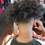 Women's haircut