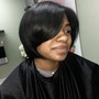 Relaxer/Touch up with roller set