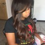 Relaxer with blow dry