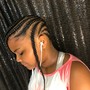 Kid's Basic braids no weave