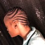 Kids plate braids (4-8)