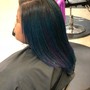 Permanent Color, relaxer touch up