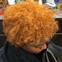 Permanent Color, relaxer touch up