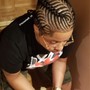 Crochet Braids(cornrows method)