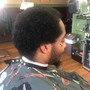 Afro Taper/ with beard