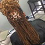 Loc Extensions, One on One makeup lesson, Loc Maintenance Lesson