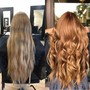 Shampoo and blowdry - long hair (below shoulders)