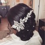 Bridal updo