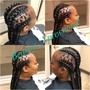 Large feed in Braids 4-5