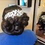 Bridal updo