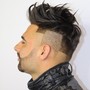 Styled Cut+Hot Towel Shave