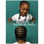 Kids individual braids (no extensions)