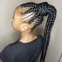 Kid's large lemonade braids