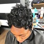 Shampoo and Style (Relaxed Hair)