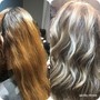 Keratin Silk/Press Blow-dry