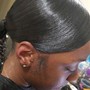 Individuals  Braids/Knotless /curly extension- added  (MED Size)