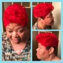 Formal Updo (Natural Hair)