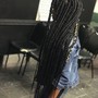 Regular Box Braids (Mid-back