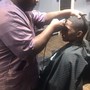 The Economy service (HAIRCUT ONLY) no facial hair services