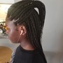 Length and texture of hair  fee