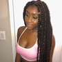 Medium Boho Box Braids