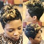 Shampoo/SilkPress(Short-natural Hair)