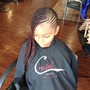 Braid Down for  Sew-in