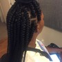 Mini braids in between