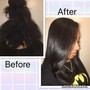 Microlocs Twist - Natural Hair below neck length