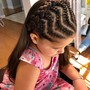 Kid's Braids, DIY Blowout