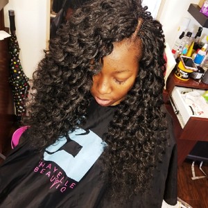 sew in with lace closure side part