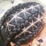 Cornrows (No Design)