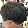 Haircut w/shampoo blowdry short/medium