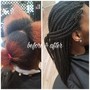 Frontal lace wig install