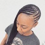 Kids Cornrows Natural Hair