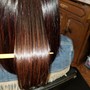 Silk  Blowout with amino treatments