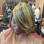 Relaxer touch up