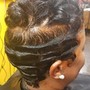 Extended Ponytail on Natural Hair